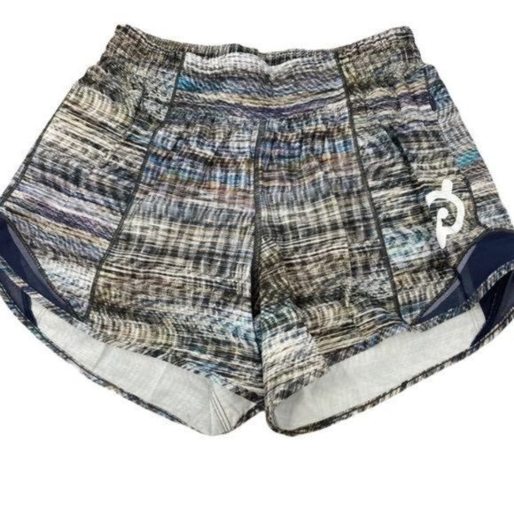 Peloton Lululemon Shorts 4” Hotty Hot Short II Size 4 NIB